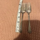 Lovely Set of 4 2&2 Reed & Barton Sterling Silver 6.25” “Salad” Forks