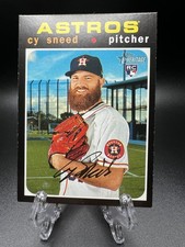 2020 Topps Heritage High Number - #624 Cy Sneed (RC)