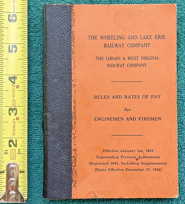 Wheeling & Lake Erie Railway Lorain & West Virginia Railroad Enginemen & Firemen