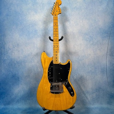 2010 Fender Japan MG-77 Mustang Natural, MIJ | eBay