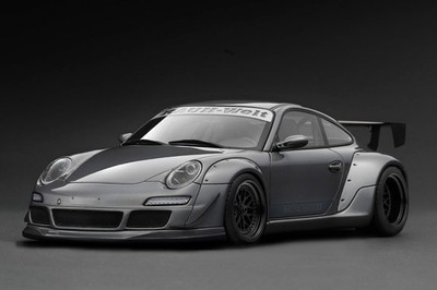 Ignition Model RWB 997 GT3 Gun Metallic 1/18. IG3780