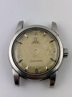 Vintage Omega Seamaster Automatic Case Crown & Dial - 2828 - Parts or Repair