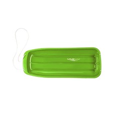 Lucky Bums Kids Plastic Snow Sled, 48-inch Toboggan, Green