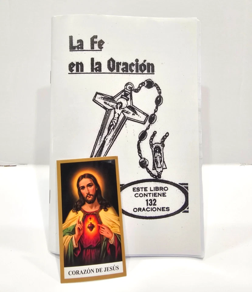LIBRO LA FE EN LA ORACION / BOOK FAITH IN PRAYER INCLUYE ESTAMPITA - Image 3 of 4