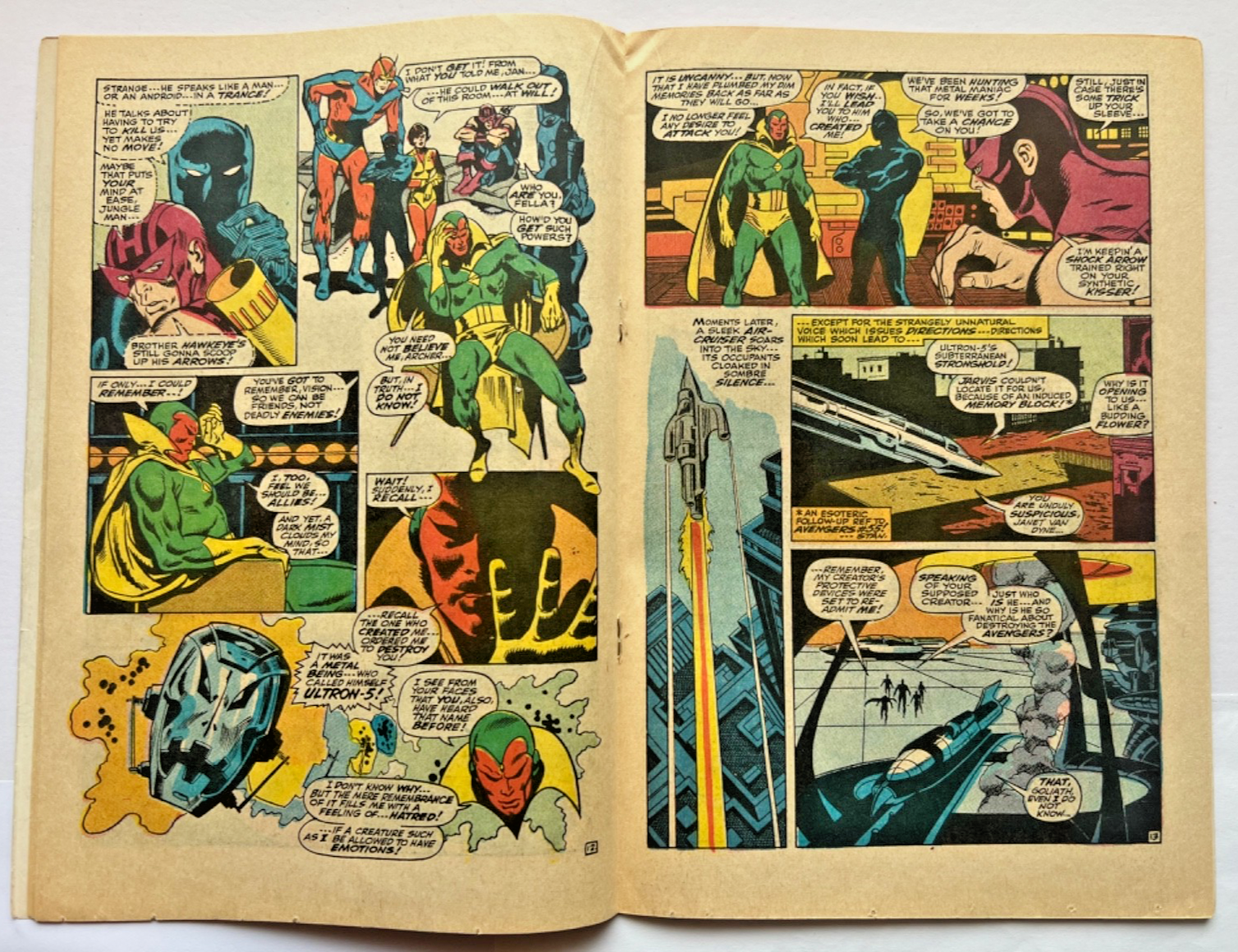 =The Avengers=#57 VG (1968) 1st App of Vision Key Marvel Comic Issue | eBay