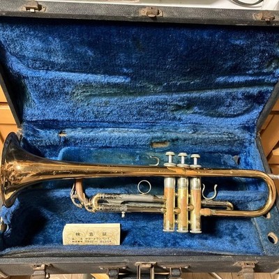 YAMAHA YTR-632 Trumpet Vintage Operation confirmed w/Case Wind