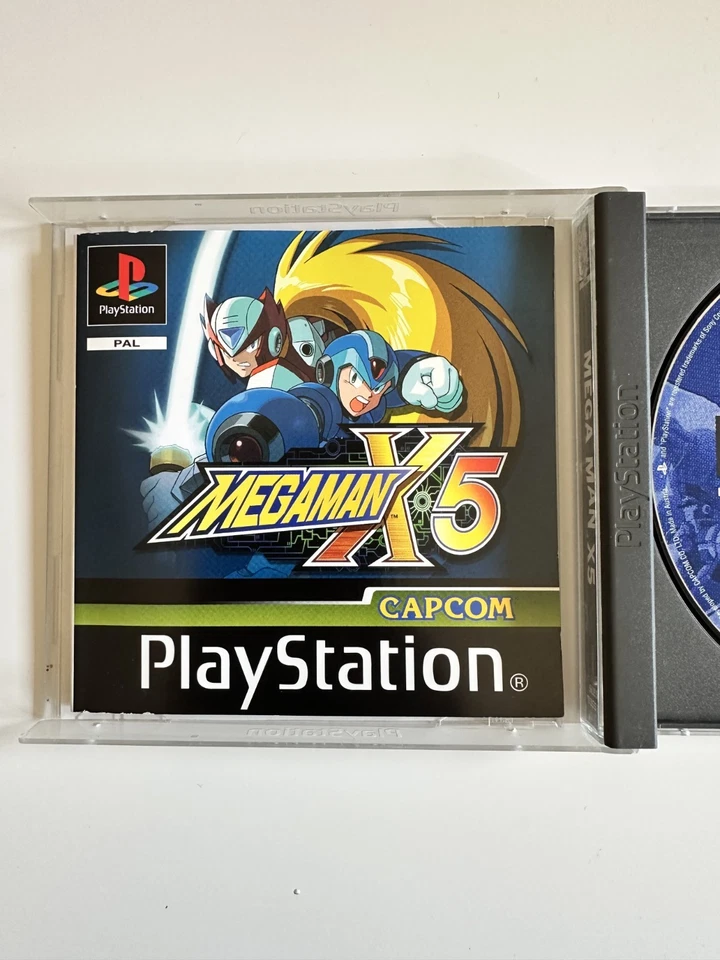 MEGAMAN X5  PSX PSONE PS1  USATO PLAYSTATION, foto 4 di 5