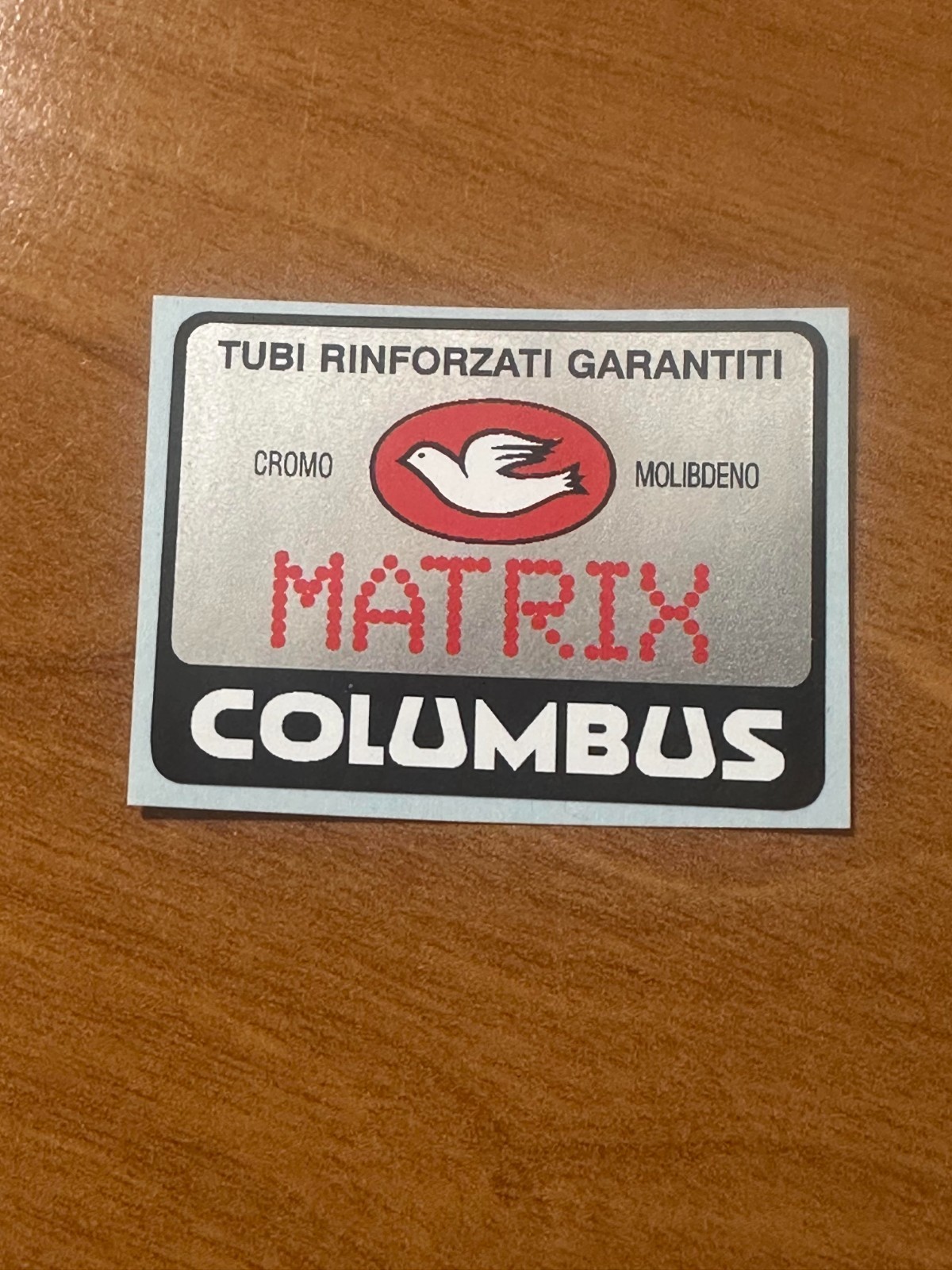 Sticker adesivo vintage Columbus Matrix per bici da corsa
