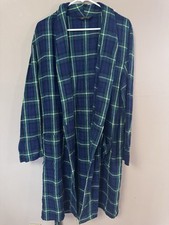 Vintage 1960s/70s Aristo Plaid Robe  Belt- Excellent Condition - Men  s Large