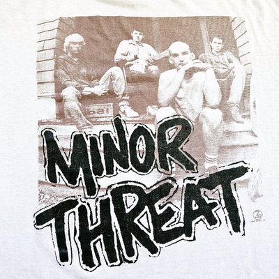 VOID Tシャツ XL MINOR THREAT FUGAZI Vintage 80s Minor Threat Punk Band T Shirt Ian MacKaye Fugazi Size