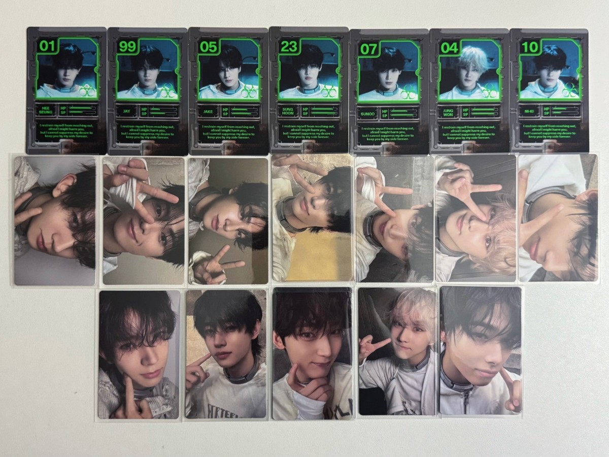 ENHYPEN DESIRE UNLEASH Album Engene Version Official Photocard | eBay