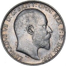 1907 Florin - Edward VII British Silver Coin - Nice