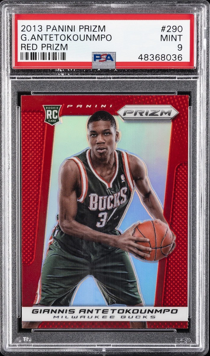 Giannis Antetokounmpo Basketball Grade 9 Rookie Sports Trading