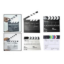 Movie Film Clap Board Clapper Board Slate Clap Wooden Cut Action Scene