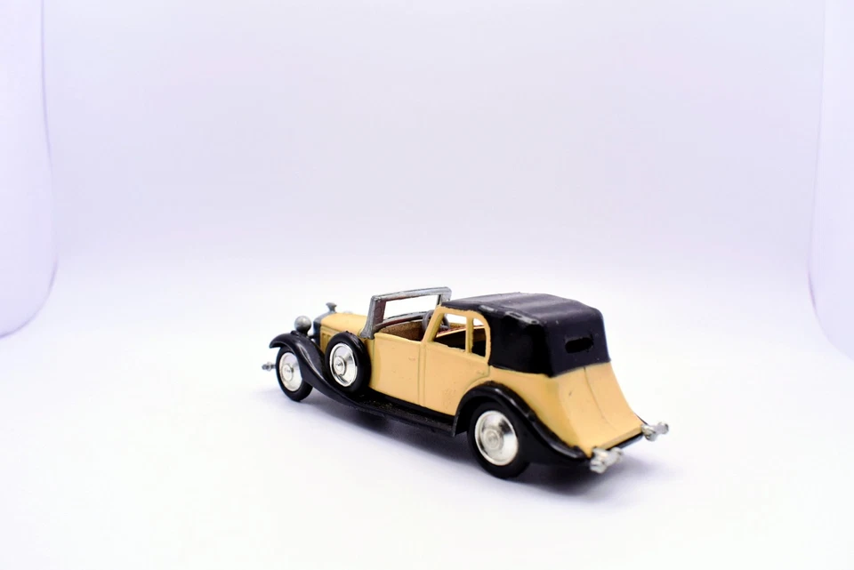 Modellino auto epoca scala 1:43 hispano suiza rami diecast modellismo statico - Immagine 3 di 3