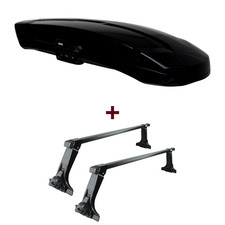 Dachbox Thule Vector L + Dachtr&auml;ger Thule f&uuml;r Mercedes G-Modell Typ W460 neu