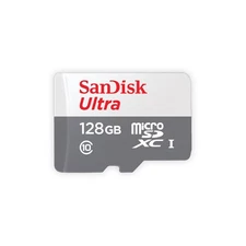 SANDISK ULTRA MICROSDXC 128GB + SD ADAPTER 100MB/S CLASS 10 UHS-I -  (UK IMPORT)