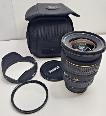 Sigma AF 24-70mm f/2.8 EX DG Aspherical Lens Pentax Mount Excellent w/ Hood