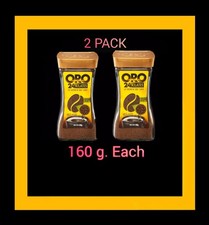 2X Oro 24 Kilates Caf  Microesferas Instant Coffee w/Microspheres 160g each