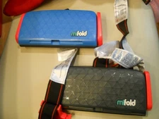 Mifold Grab-And-Go Compact Car Booster Portable Seat 40 To 100 Lbs mfg 2016