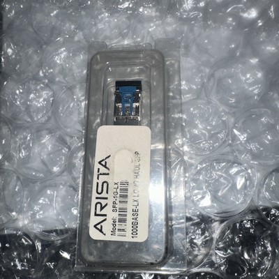 ARISTA SFP-1G-LX  1G/1000base Optical Transceiver  XVR-00006-02