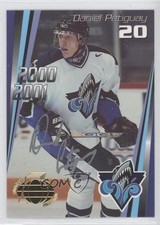 2000-01 CTM Rimouski Oceanic Auto 73/100 Daniel Petiguay #12 Auto 0c2