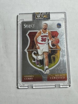 2024-25 Panini Select Stephen Curry Certified #9 Golden State Warriors