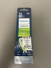 Philips Sonicare W3 Tooth Brush Replacement 2 Heads White HX9062/65 - NEW Sealed