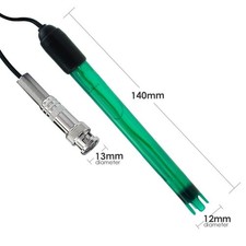 pH ORP Redox Electrode Probe with BNC Connector 5 to 70C Operating Range