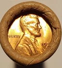 1955 S Lincoln Wheat Cent Roll BU/GEM    OBW   50 Cents