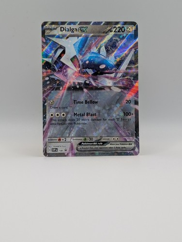 Pokémon Dialga Ex 180 – Carta Singola Olografica Promo Scarlatto E Violetto