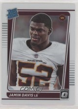 2021 Panini Donruss Optic Rated Rookie Holo Prizm Variation Jamin Davis #247 uk2