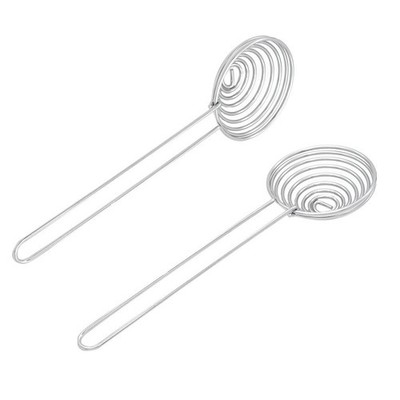 2 Pcs Stainless Steel Egg Holder Splitter White Seperator Separator