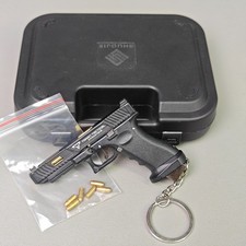 G.34 Keychain,Metal Gun Keychain Mini Pistol Keychain for Man,Son,Collector