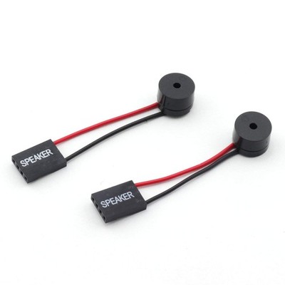 MEETOOT 2pcs PC Motherboard Mini Speaker Desktop Computer Case DIY Internal... 