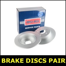 Coppia dischi freno posteriori adatti a NISSAN ALTIMA BLUEBIRD JUKE 1.2 1.5 1.6 3.5 193E