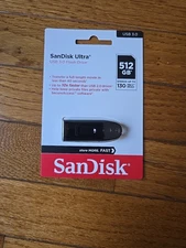 SanDisk - Ultra 512GB USB 3.0 Flash Drive - Black