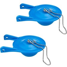 Gerber Toilet Flapper 3 inch for Gerber 99-788 with Toilet Handle Chains, 2 Pack
