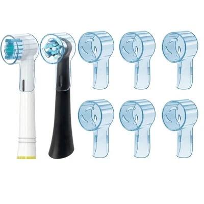 KISSTTA 6 Copertura Testine per Orall B Io Serie - Coperture Spazzolino Elettrico - Copr