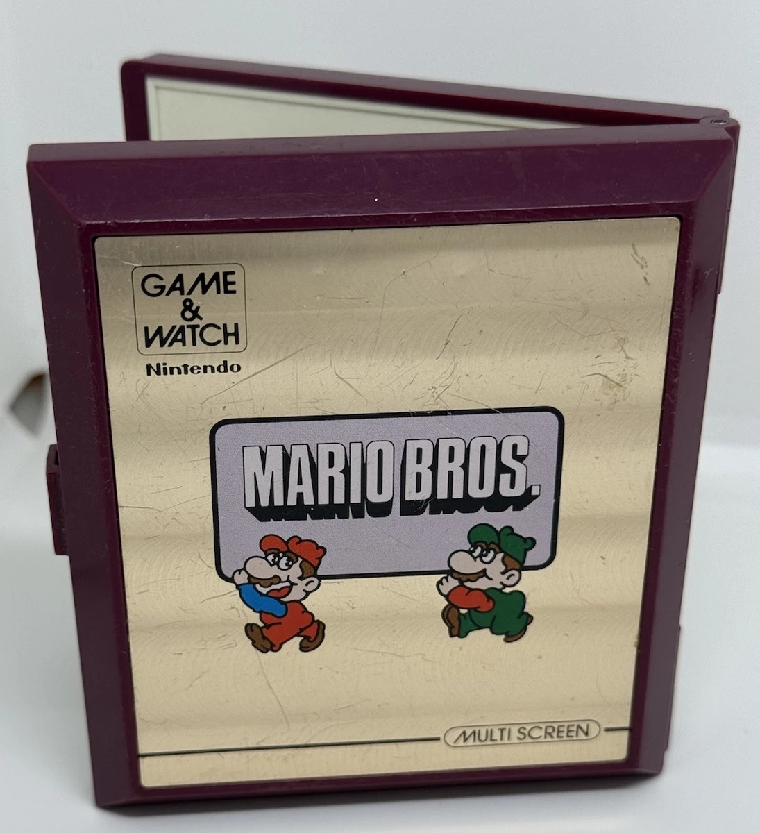 Nintendo Mario Bros. Game and Watch Multi Screen 1983 (screen
