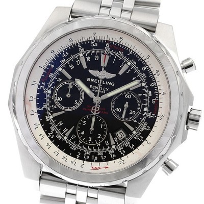 BREITLING Bentley Motors A25363 Chronograph black Dial Automatic Men's_904504