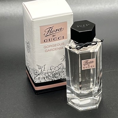 Flora By Gucci Gorgeous Gardenia 5 ml .16 oz MINI Rare 1st Edition Formula MINI