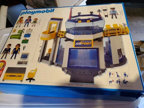 Vintage Playmobil Airport Terminal 3353 -