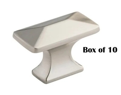 Hickory Hardware P2150-SN 1-1/4'' Bungalow Cabinet Pull Satin Nickel 10 Knobs