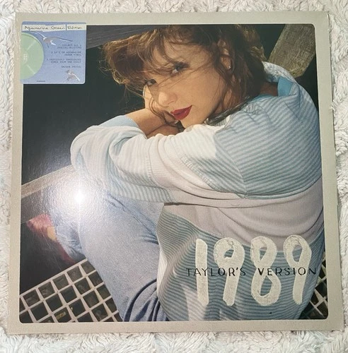 Taylor Swift 1989 Taylor's Version Aquamarine Green Vinyl Record LP SEALED