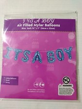 14" Red Foil Balloons Banner Baby Shower Girls Boys Decoration Events Party