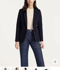 NEW J CREW Parke blazer in bi-stretch cotton SZ 0