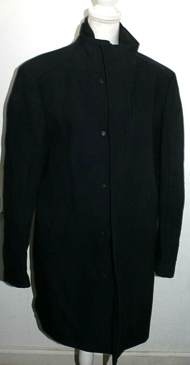 Zara Men s Combined textured coat Long US XL 5863 853 men s eBay