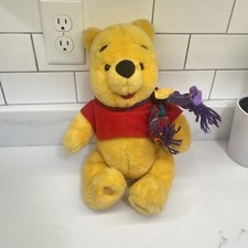 Vintage Disney Mattel Winnie The Pooh Blustery Fall Day Plush Special Edition