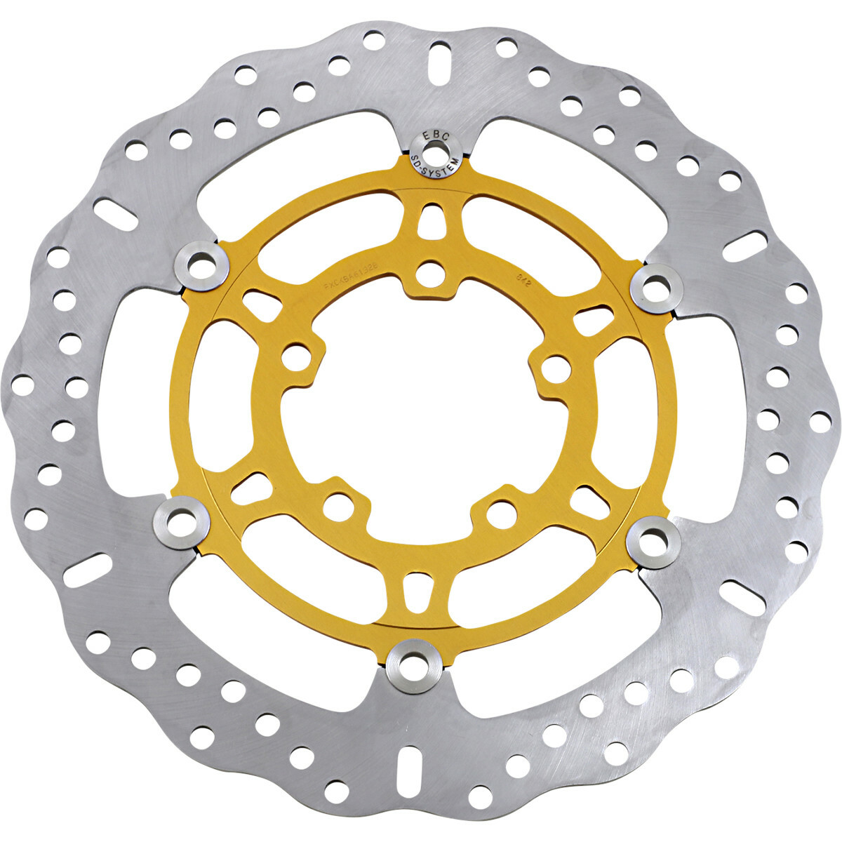 Disque frein avant Ø305 Triumph Tiger 800 en acier ventilé haute résistance